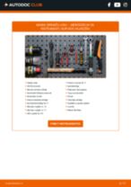 Tiešsaistes rokasgrāmata, kā pašam mainīt Bremžu Loku Stāvbremze uz MERCEDES-BENZ E-CLASS (W124)