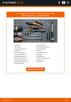 MERCEDES-BENZ E-CLASS (W124) Domlager: Schrittweises Handbuch im PDF-Format zum Wechsel
