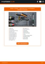 Mainīties MERCEDES-BENZ E-CLASS (W124) Akumulatoru baterija - soli-pa-solim pamācības PDF