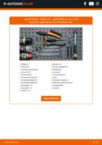 Online manual til udskiftning på egen hånd af Støddæmper fjeder på MERCEDES-BENZ E-CLASS (W124)