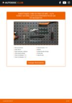 Como substituir Terminal da barra de direção ALFA ROMEO 145 - manual online