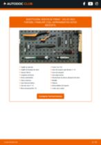 La guía profesional para realizar la sustitución de Filtro de Habitáculo en tu VOLVO V60 I Kasten / Kombi (155) 2.0 D3