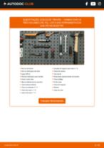 Mudar Discos de Travão ventilados e perfurados HONDA CIVIC IX Saloon (FB, FG): guia pdf