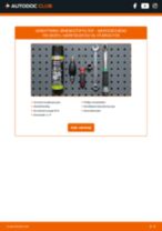 DIY-manual til udskiftning af Brændstoffilter i MERCEDES-BENZ 190