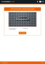 DIY-manual til udskiftning af Kileribberem i MERCEDES-BENZ T1