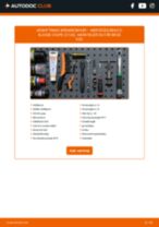 Online manual til udskiftning på egen hånd af Skive på MERCEDES-BENZ E-CLASS Coupe (C124)