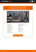 Cambio Cable de accionamiento freno de estacionamiento MERCEDES-BENZ bricolaje - manual pdf en línea