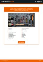 Online manual til udskiftning på egen hånd af Bremsekabel på MERCEDES-BENZ E-CLASS Convertible (A124)