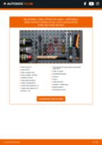 Cum se înlocuiesc și se ajustează Cablu frana de mana MERCEDES-BENZ E-CLASS: manual pdf