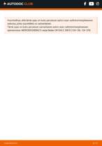Vaiheittainen PDF-opas: kuinka vaihtaa MERCEDES-BENZ E-CLASS Estate (S210) -mallin Alatukivarsi