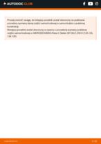 Jak wymienić i wyregulować Zestaw naprawczy zacisku MERCEDES-BENZ 123 SERIES: poradnik pdf