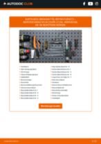 Bremssattel-Reparatur-Kit wechseln: Online-Anweisung für MERCEDES-BENZ Baureihe 123