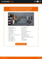 Cuándo cambiar Juego de reparación pinza de freno MERCEDES-BENZ C-CLASS (W202): manual pdf