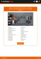 DIY-manual för byte av Renoveringssats Bromsok i MERCEDES-BENZ C-klass