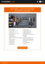 Quand remplacer Kit de Réparation Étrier de Frein MERCEDES-BENZ C-CLASS Estate (S202) : manuel pdf