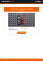 MERCEDES-BENZ EQE výměna Vratna / vodici kladka, ozubeny remen : návody pdf