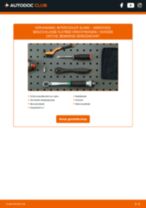 Stap-voor-stap PDF-handleidingen over het veranderen van MERCEDES-BENZ E-Klasse Pritsche / Fahrgestell (VF210) Laadluchtslang