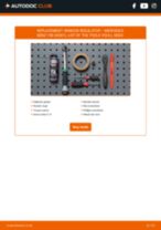 Free online instructions on how to renew Window regulator repair kit on MERCEDES-BENZ 190 (W201)