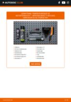 Trin-for-trin PDF-tutorial om skift af MERCEDES-BENZ T1 Bus (602) Termostat