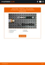 Trin-for-trin PDF-tutorial om skift af OPEL VECTRA B Hatchback (38_) Tændspole