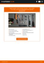 PDF manual sobre manutenção de Astra F CC (T92) 1.6 Si (F08, M08, F68, M68)