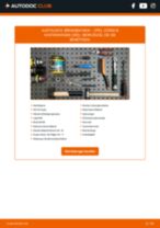 OPEL CORSA B Box (73_) Bremsbeläge für Trommelbremsen austauschen: Online-Handbuch zum Selbstwechsel