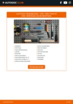 Brauchbare Handbuch zum Austausch von ABS Sensor beim OPEL ASTRA 2023