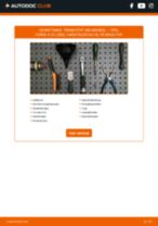 Udskiftning af ABS Sensor OPEL MANTA: manual pdf