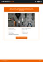 PDF manual sobre mantenimiento Vectra A CC (J89) 2.0 i (F68, M68)
