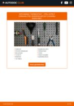 Thermostaat veranderen OPEL ASTRA F Estate (51_, 52_): instructie pdf