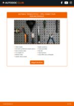 OPEL COMBO Tour Thermostat pakeisti: žinynai pdf