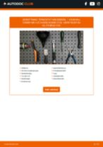 Trin-for-trin PDF-tutorial om skift af VAUXHALL COMBO Mk II (C) Box Body / Estate (F25) Termostat