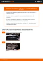 Cambio Filtro aria condizionata carbone attivo e antibatterico SEAT da soli - manuale online pdf