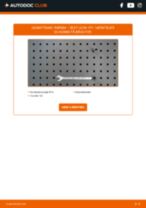 Udskiftning af Kileribberem SEAT LEON (1P1): manual pdf