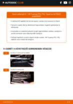 Lépésről-lépésre PDF-útmutató - VW TOUAREG (7P5) Utastér levegő szűrő csere