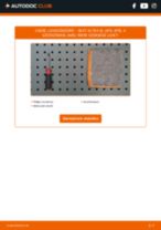 Lépésről-lépésre PDF-útmutató - SEAT ALTEA XL (5P5, 5P8) Levegőszűrő csere