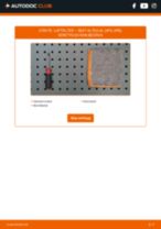 Byta Motorluftfilter SEAT själv - online handböcker pdf