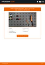 Lépésről-lépésre PDF-útmutató - SEAT ALTEA XL (5P5, 5P8) Üzemanyagszűrő csere