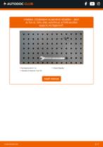 Ako vymeniť a regulovať Klinový rebrovaný remen SEAT ALTEA: sprievodca pdf