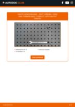 Vaiheittainen PDF-opas: kuinka vaihtaa SEAT Cordoba I Vario Kasten / Kombi (6K5) -mallin Moniurahihna