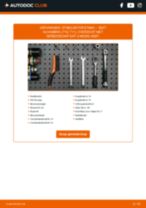 Stap-voor-stap PDF-handleidingen over het veranderen van SEAT ALHAMBRA (710, 711) Stabilisatorstang