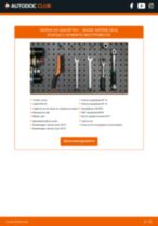 Смяна на предна лява Свързваща щанга на SKODA SUPERB (3V3): ръководство pdf