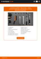 Wymiana Drążek skrętny przednie lewy SKODA Octavia IV Combi (NX5): poradnik pdf