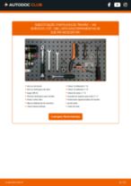 Manual online sobre a substituição de Calços de travão em VW SCIROCCO (137, 138)