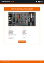 Manuell PDF om A3 Sportback (8PA) 2.0 FSI vedlikehold