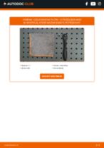 SEAT ALTEA výměna Ramínko Stěrače přední: návody pdf