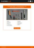 Trin-for-trin PDF-tutorial om skift af CITROËN BERLINGO Box (M_) Kileribberem