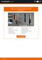 Poradnik online na temat tego, jak wymienić Drążek skrętny w CITROËN BERLINGO Box (M_)