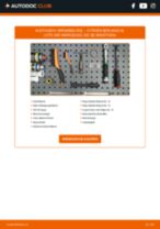 CITROËN BERLINGO Box (M_) Bremsbeläge hinterachse und vorderachse tauschen: Handbuch pdf