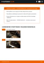 DIY-manual for utskifting av Kupefilter i CITROËN XSARA 2012
